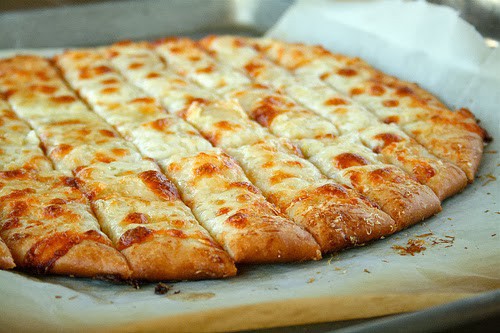 Fail-Proof Pizza Dough and Cheesy Garlic Bread Stick