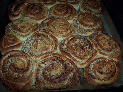 Kakaós, vagy diós csiga