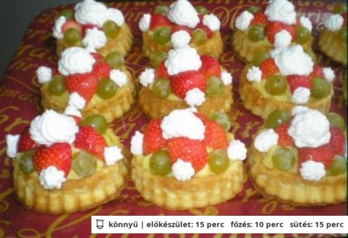 Gyümölcskosárkák