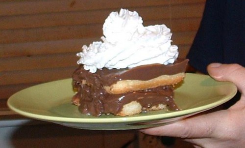 Csokoládékrémes piskóta
