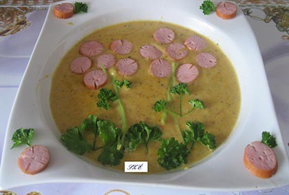 Zöldségkrémleves