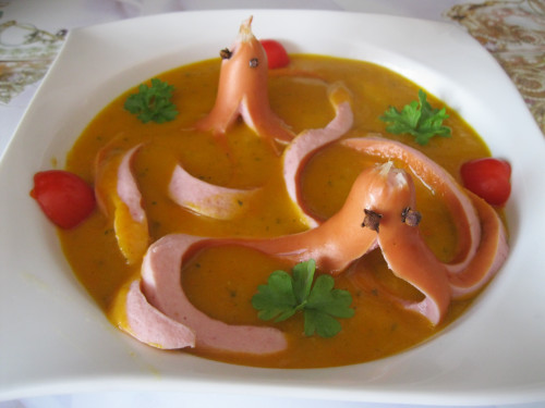 Zöldségkrémleves