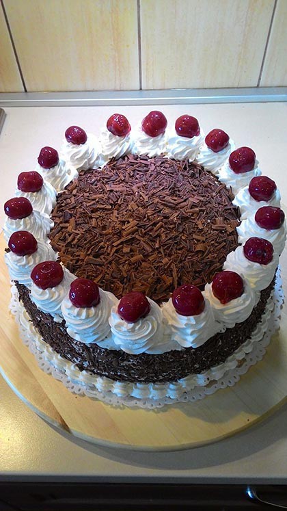 Feketeerdő torta