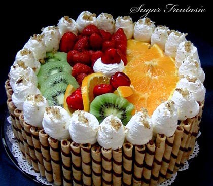 Túrókrém torta