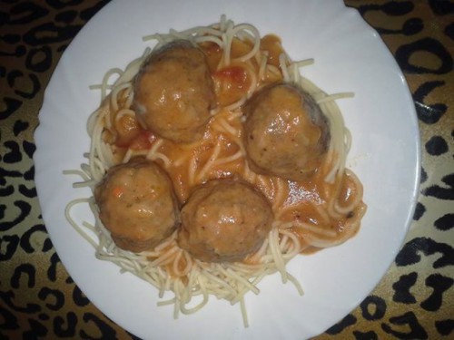 .OLASZ PARADICSOM GOMBÓC SPAGETTIVEL