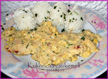 Kukoricás csirkemell