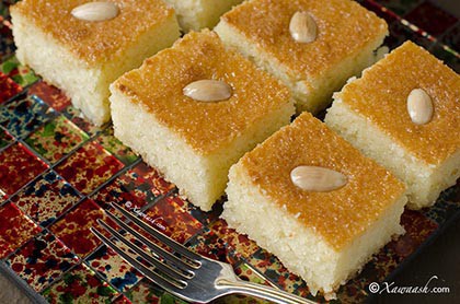 BASBOUSA(arab édesség)