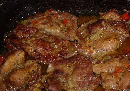 Fűszeres tepsis tarja