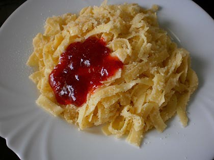 Grízes tészta
