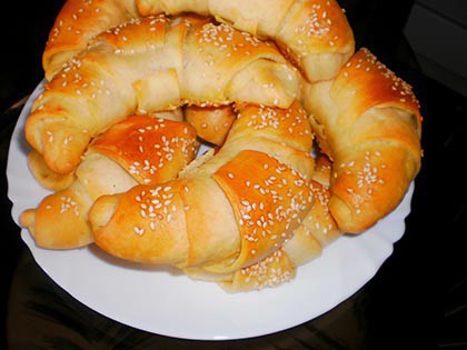 Gyors sós kifli