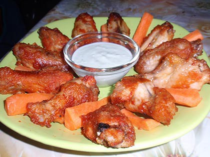 Ropogós csirkeszárnyak