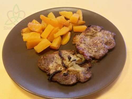 Mustáros sült tarja (paleo)