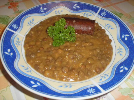 Lencsefőzelék ala Ancsi