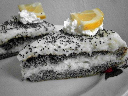 Mákos citromtorta – diétásan