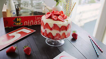 Tiramisu gyümölccsel