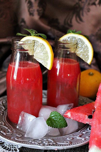 Görögdinnyés limonádékoktél