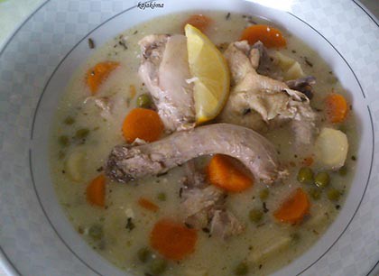 Tárkonyos raguleves