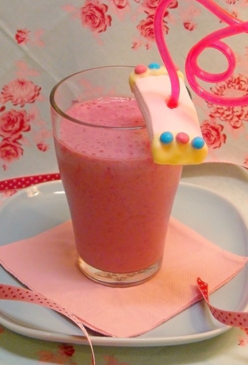 Málnás-mézes smoothie