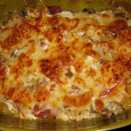 Zöldséges egytál