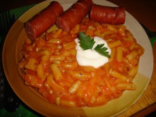 Zöldbabfőzelék