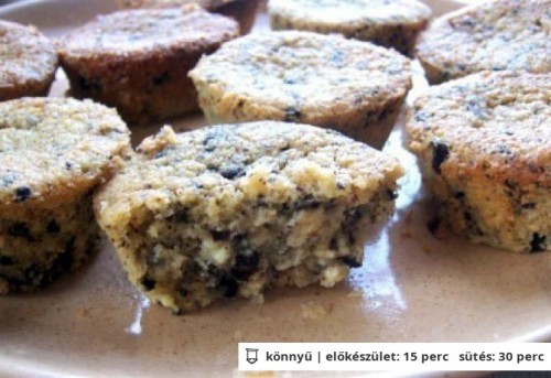 Túró Rudi muffin