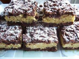 Kakaós túrós sütemény (reszelt linzer)