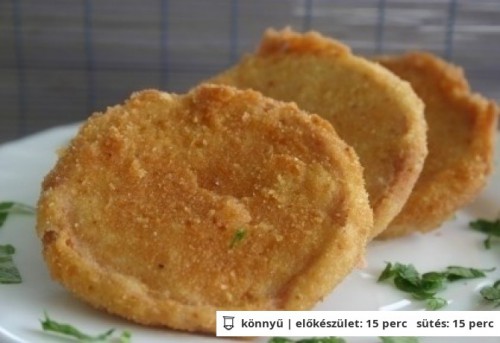 Rántott párizsi krumplival