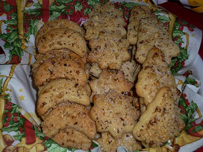 Preckedli/sváb diós linzer/