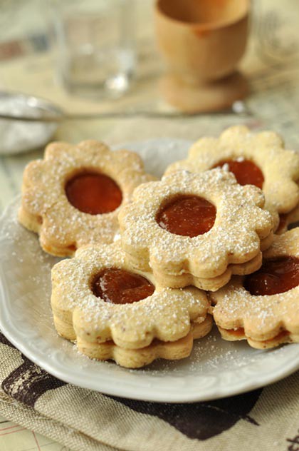 Nagymama gluténmentes linzer receptje