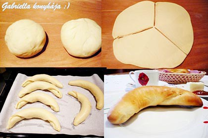 Tejes kifli reggelire