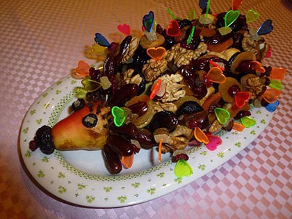 Sünike ( aszalt  gyümölcsből )
