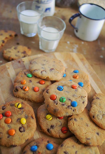 Pisztolyos amerikai csokis cookie