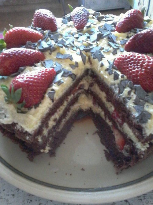 Vaníliakrémes torta
