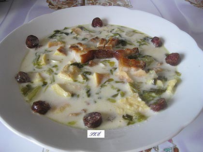 Saláta leves(Anyutól)