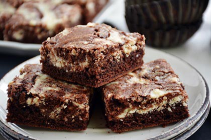 Túrórudi brownie