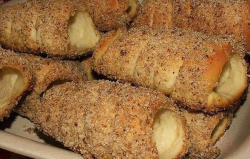 Mini kürtőskalácsok sütőbe sütve