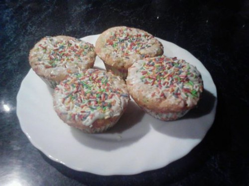 Színes muffin