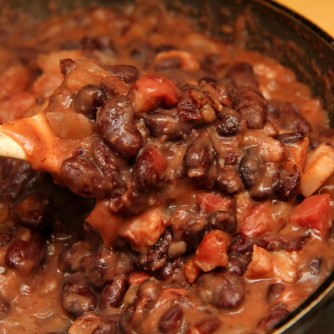 Hagymás bab recept Bud Spencer módra
