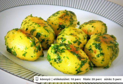 Petrezselymes újburgonya