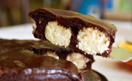 csokis kókuszgolyó torta
