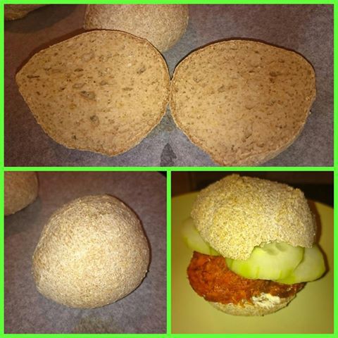 Paleo zsemle 2 db-hoz