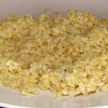 Bulgur párolt