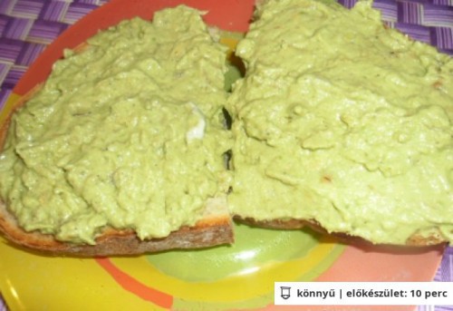 Avokádókrém ahogy helena készíti