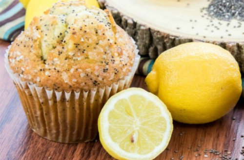 Diétás mákos muffin
