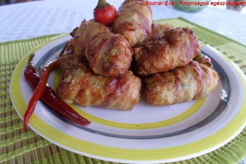 Baconos hústekercs