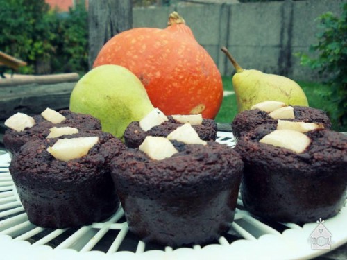 Csokis körtés muffin