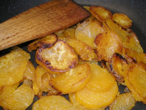 Serpenyős édesburgonya (paleo)