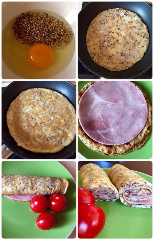 Tojás tortilla- reggeli