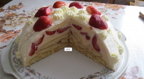 Sütés nélküli Epertorta