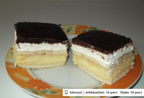 Kekszes francia krémes